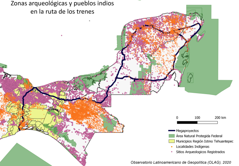 En plena catástrofe ambiental, ¡el Tren Maya va!