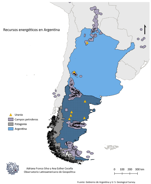 Recursos energéticos en Argentina